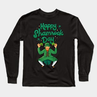 Happy St. Patrick Day - Shamrock Day Long Sleeve T-Shirt